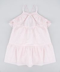 Vestido-Infantil-Estampado-Xadrez-Vichy-com-Babados-Rose-9182781-Rose_1