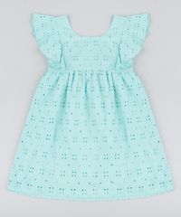 Vestido-Infantil-em-Laise-com-Babado-Sem-Manga-Verde-Claro-9182785-Verde_Claro_1