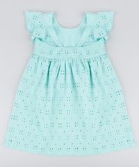 Vestido-Infantil-em-Laise-com-Babado-Sem-Manga-Verde-Claro-9182785-Verde_Claro_2