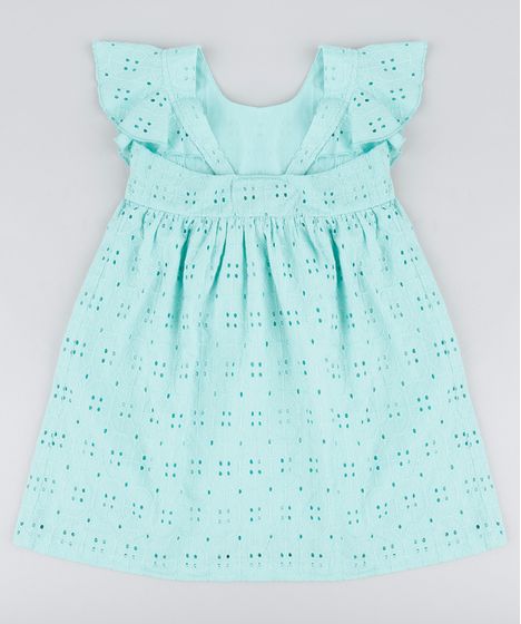 vestido infantil laise