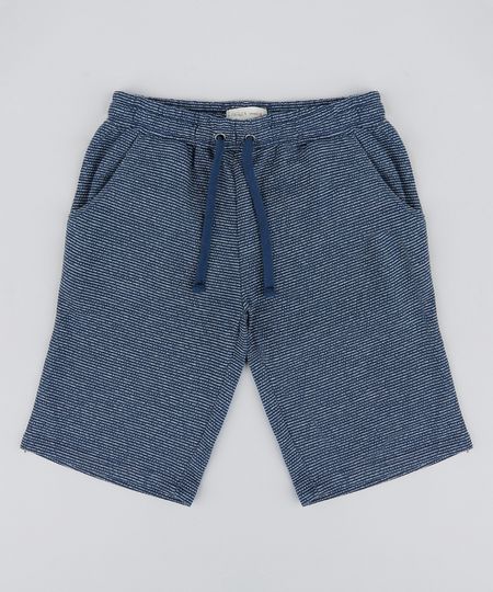 Bermuda-Infantil-Basica-Listrada-em-Moletom-Azul-Marinho-9198688-Azul_Marinho_1
