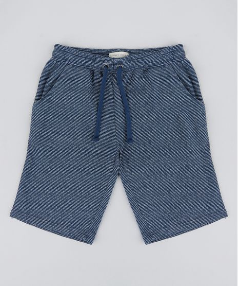 Bermuda-Infantil-Basica-Listrada-em-Moletom-Azul-Marinho-9198688-Azul_Marinho_1
