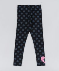 Calca-Legging-Infantil-Barbie-Estampada-de-Poas-Preta-9148183-Preto_1