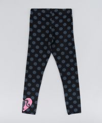 Calca-Legging-Infantil-Barbie-Estampada-de-Poas-Preta-9148183-Preto_2