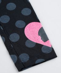 Calca-Legging-Infantil-Barbie-Estampada-de-Poas-Preta-9148183-Preto_3