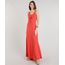 Vestido-Feminino-Longo-com-Lace-Up-Alcas-Finas-Decote-V-Coral-9201362-Coral_1