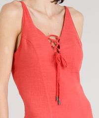 Vestido-Feminino-Longo-com-Lace-Up-Alcas-Finas-Decote-V-Coral-9201362-Coral_4