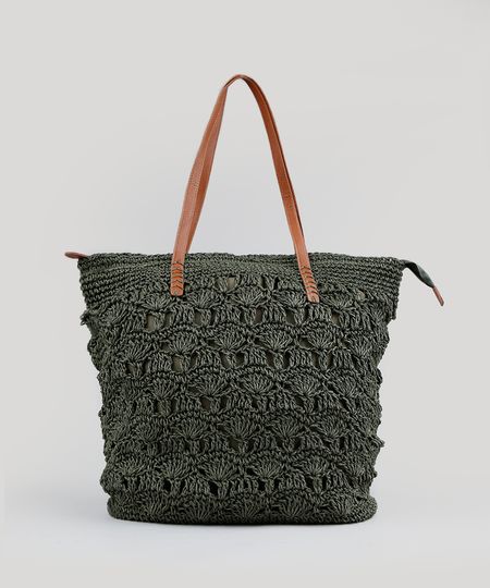 Bolsa-de-Praia-Feminina-Shopper-de-Palha-Verde-Militar-9198313-Verde_Militar_1 Bolsa-de-Praia-Feminina-Shopper-de-Palha-Verde-Militar-9198313-Verde_Militar_1