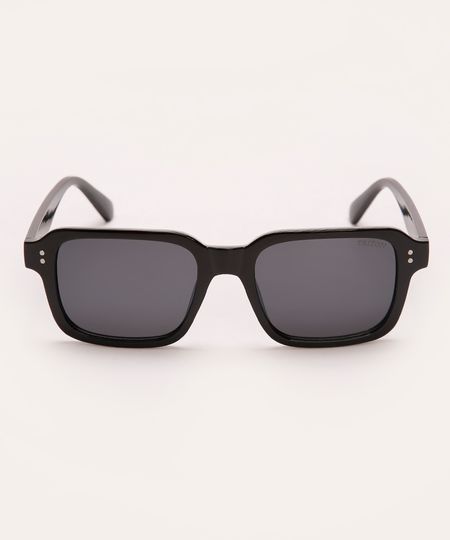 óculos de sol quadrado triton preto UNICO