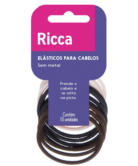 elástico ricca sem metal 10 unidades UNICO