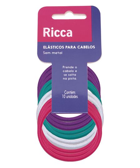 elástico fino ricca 10 unidades summer UNICO elástico fino ricca 10 unidades summer UNICO