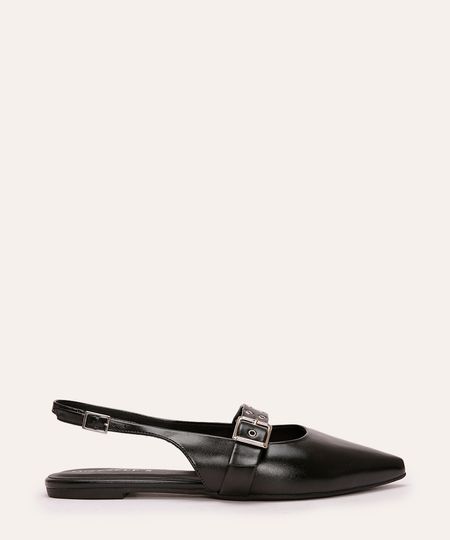 sapatilha bico fino oneself preto 34