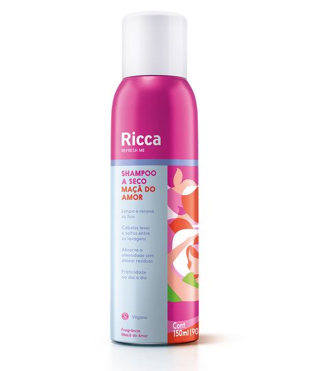 shampoo a seco maça do amor ricca 150ml 150 ML