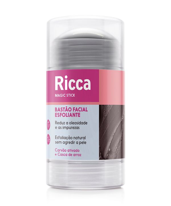 bastão esfoliante facial ricca UNICO
