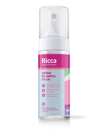 espuma de limpeza facial ricca 150 ML espuma de limpeza facial ricca 150 ML