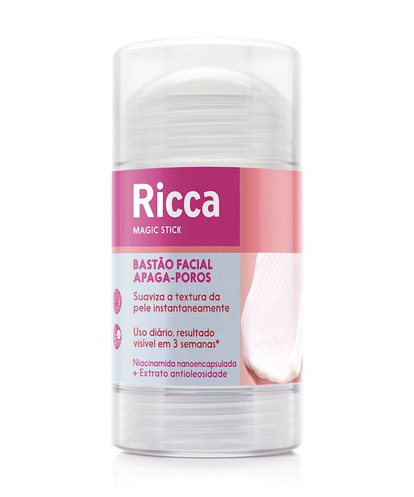 bastão facial apaga poros ricca UNICO