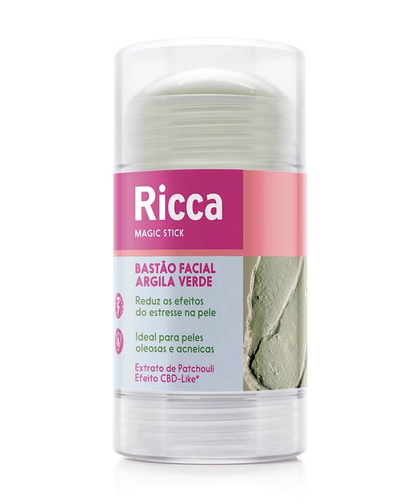 bastão facial argila verde ricca UNICO