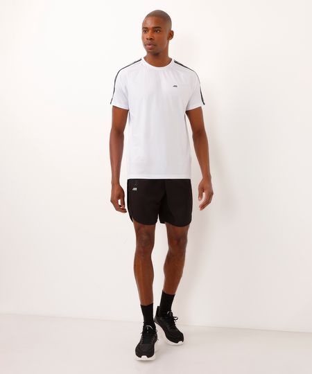 bermuda com recortes nas laterais esportiva ace preto P bermuda com recortes nas laterais esportiva ace preto P