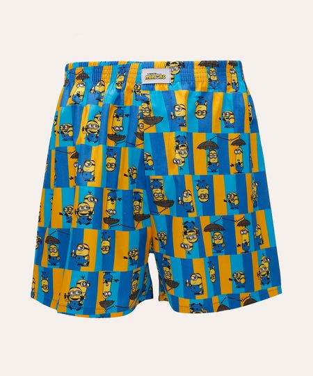 cueca samba canção minions azul G