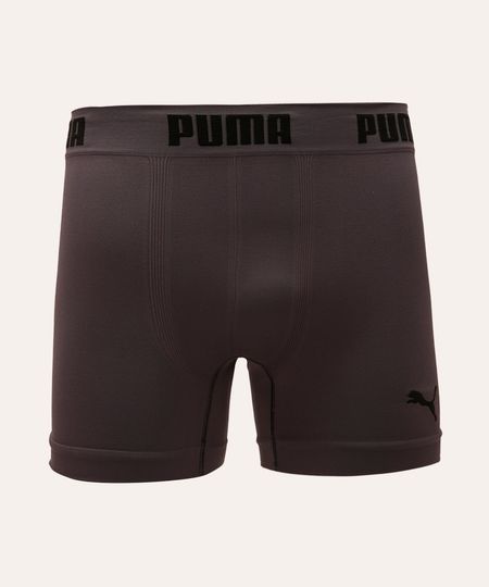 Cueca Boxer Microfibra Boxer Puma Chumbo P