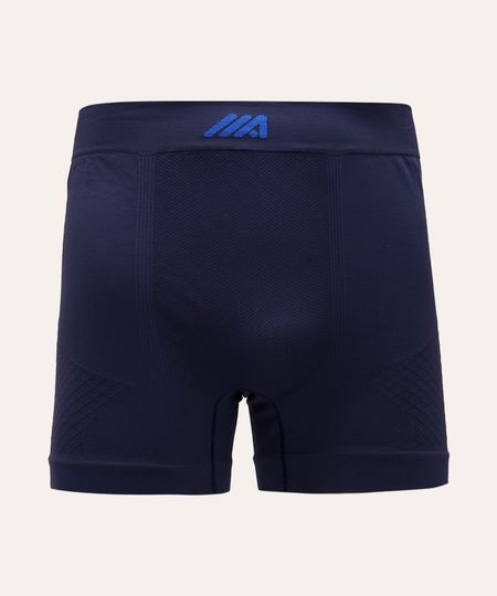 cueca boxer esportiva ace sem costura azul marinho P