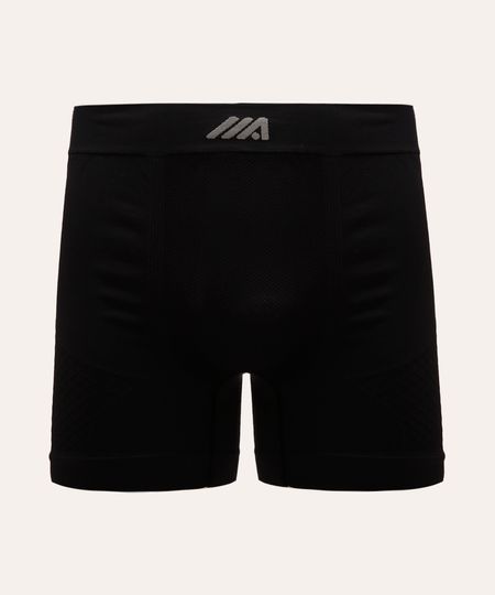 cueca boxer esportiva ace sem costura preta P