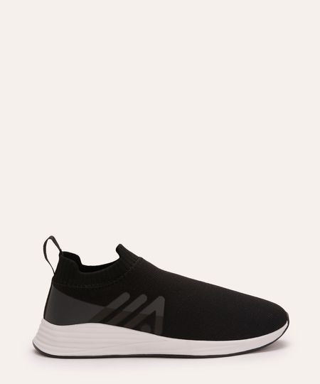 tênis esportivo ace calce fácil preto 38