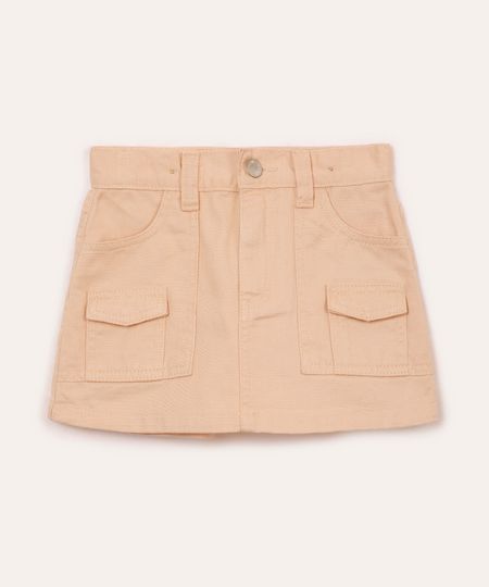 short saia cargo infantil bege 4 short saia cargo infantil bege 4