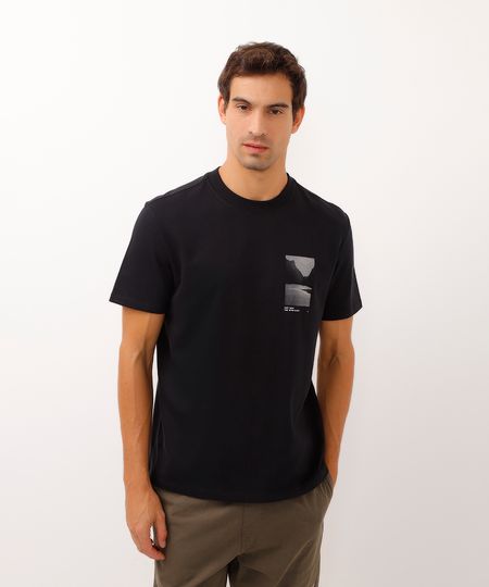 camiseta de algodão any way the wind blows preta G camiseta de algodão any way the wind blows preta G