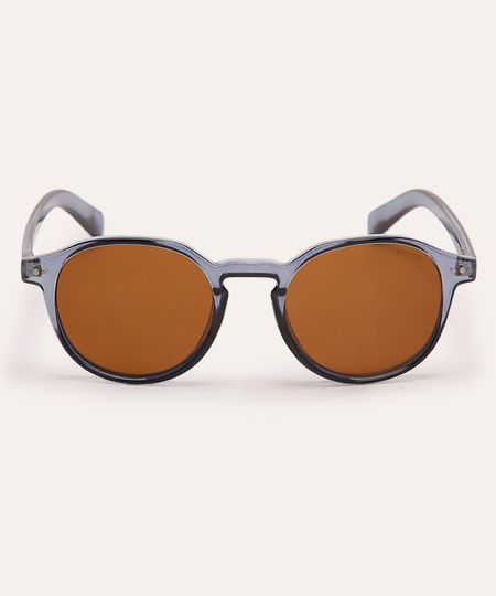 óculos de sol triton redondo azul UNICO