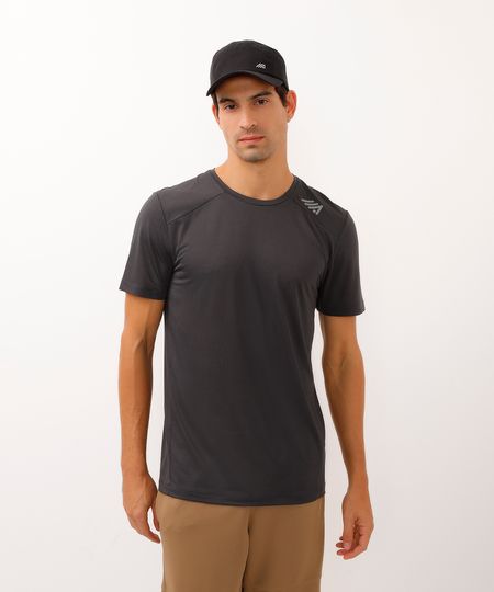 camiseta básica esportiva ace cinza G