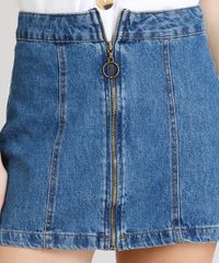 Saia-Jeans-Feminina-com-Ziper-de-Argola-Azul-Medio-9346406-Azul_Medio_4