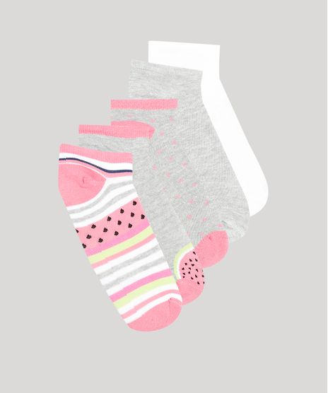 Kit-de-5-Meias-Femininas-Cano-Baixo-Estampadas-Melancia-Multicor-9320232-Multicor_1