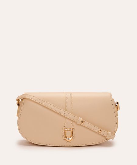 bolsa shoulder com fivela mindset off white UNICO