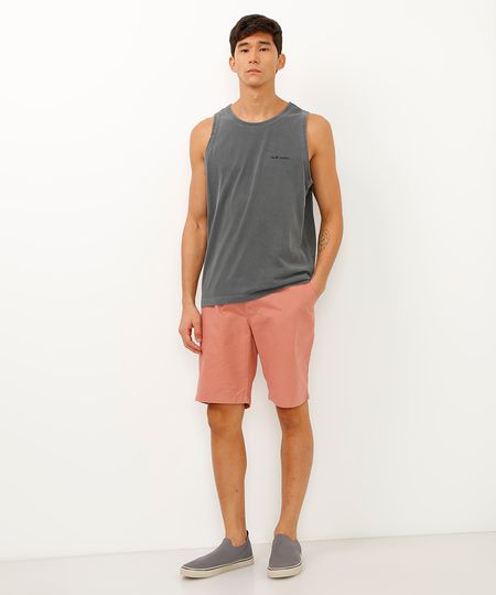 Bermuda Reta de Sarja - rosa 38 Bermuda Reta de Sarja - rosa 38