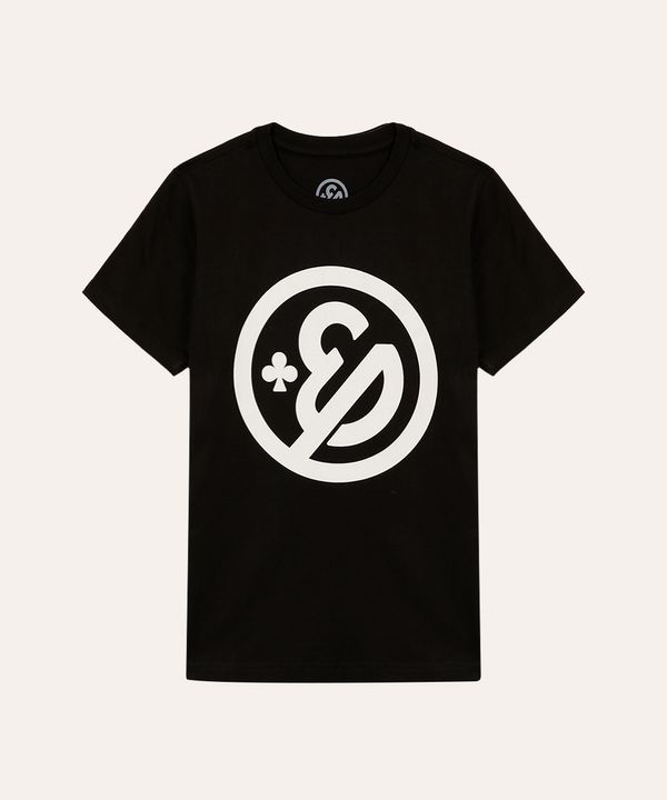 camiseta de algodão infantil enaldinho preto 4
