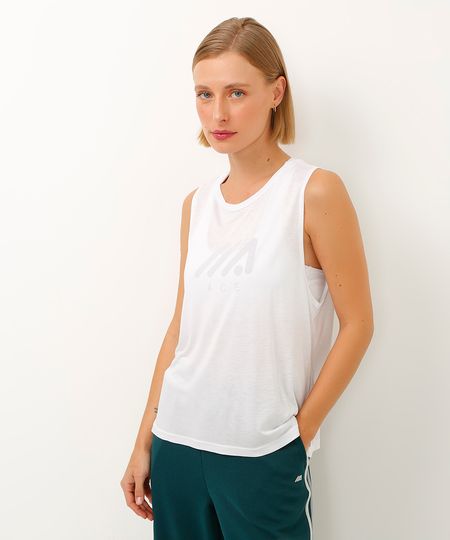 regata de viscose esportiva ace branca P