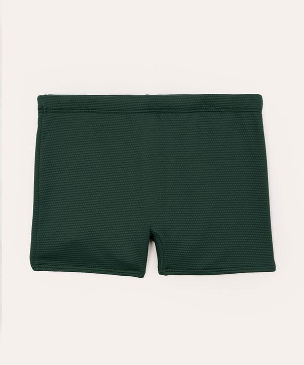 sunga boxer texturizada juvenil verde 10