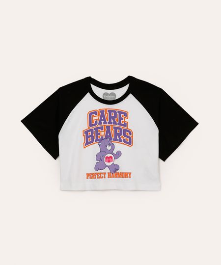 cropped  juvenil  manga raglan ursinhos carinhosos off white 10