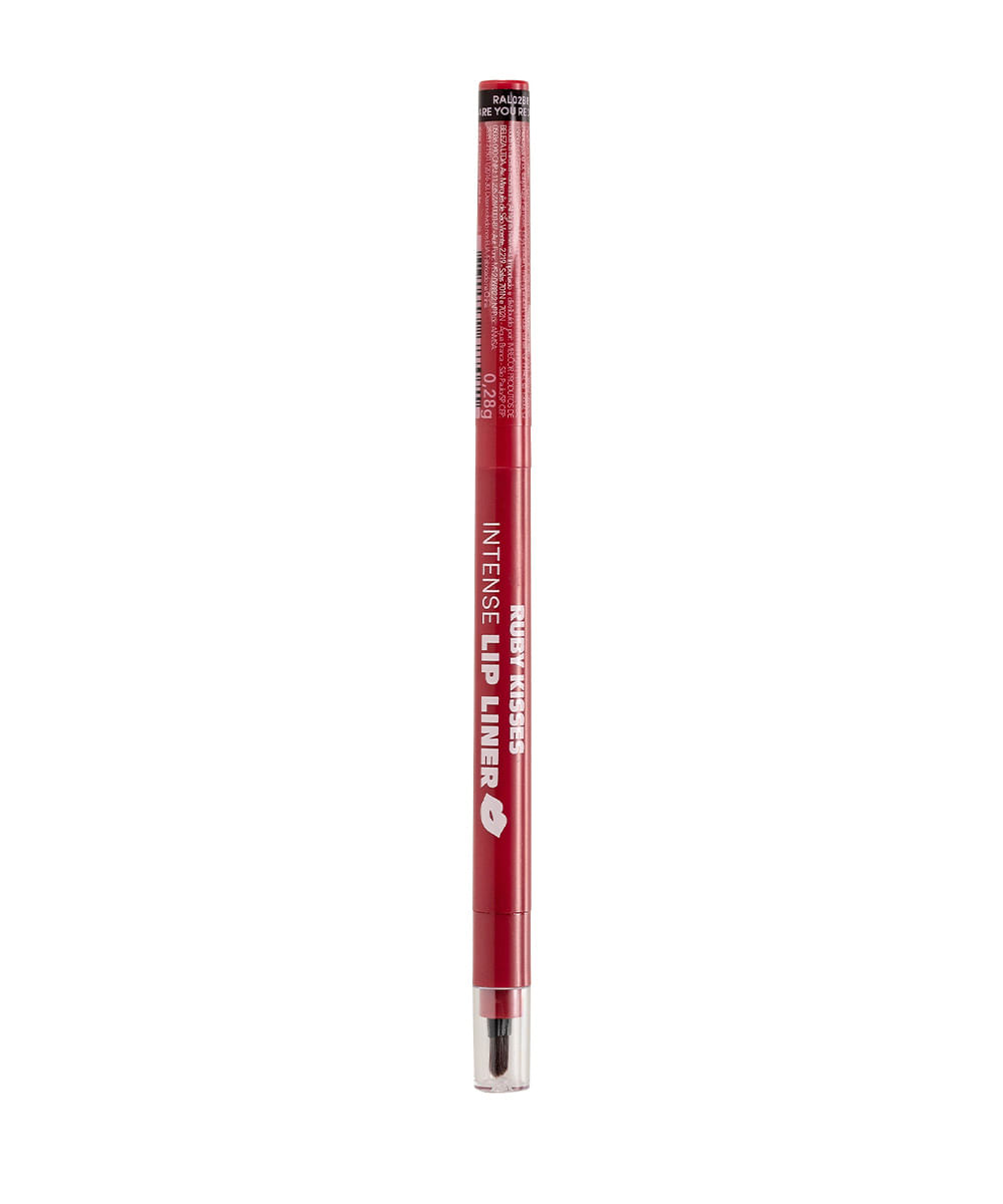 lápis retrátil para lábios are you reddy ruby kisses vermelho lápis retrátil para lábios are you reddy ruby kisses vermelho
