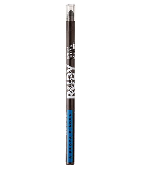 lápis retrátil para olhos à prova d água dark brown ruby kisses UNICO