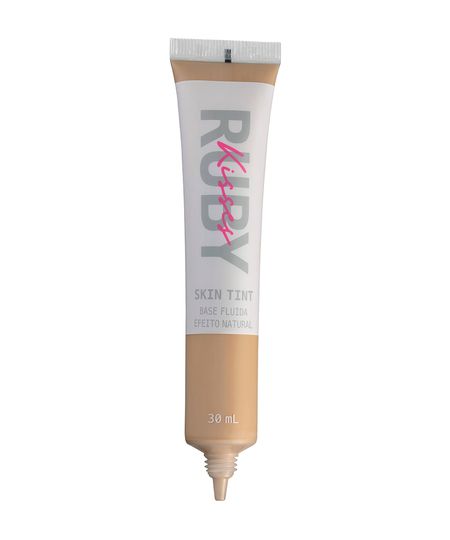 base fluida efeito natural skin tint cor 220 ruby kisses UNICO
