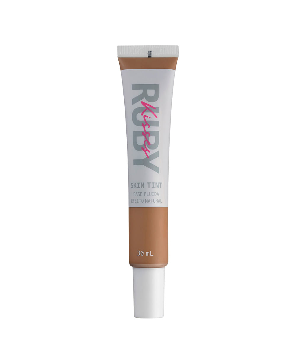 base fluida efeito natural skin tint cor 335 ruby kisses