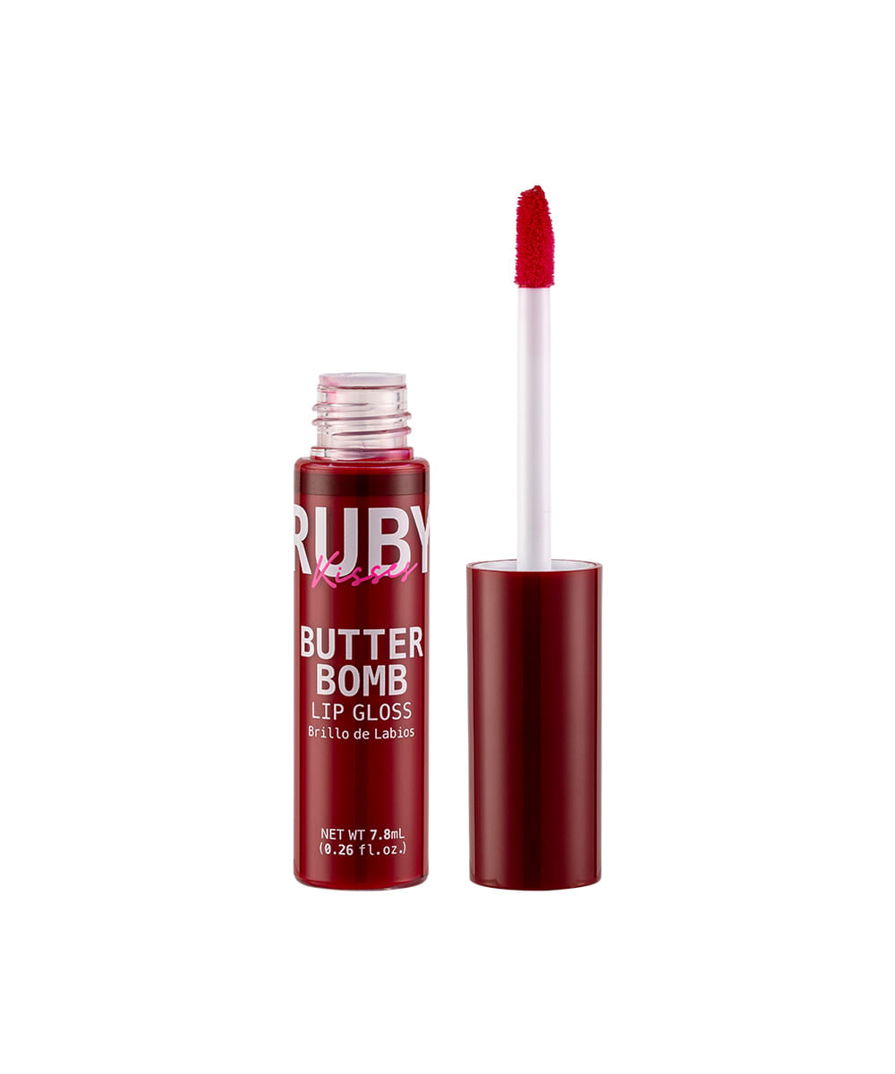 gloss ruby kisses butter bomb cold blooded única