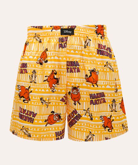 cueca samba canção de algodão o rei leão amarelo P