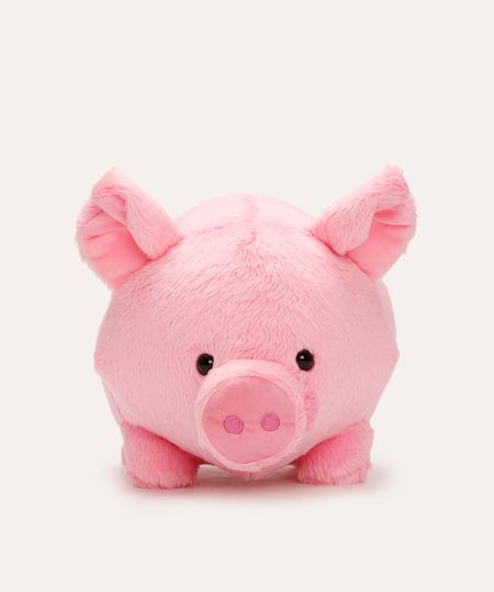 almofada pelúcia porquinho rosa UNICO almofada pelúcia porquinho rosa UNICO