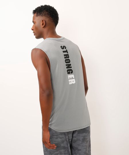 regata básica stronger esportiva ace cinza P regata básica stronger esportiva ace cinza P