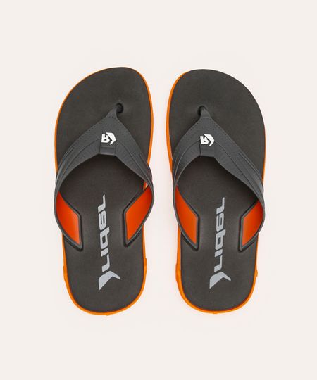 chinelo de dedo plus rider laranja 40