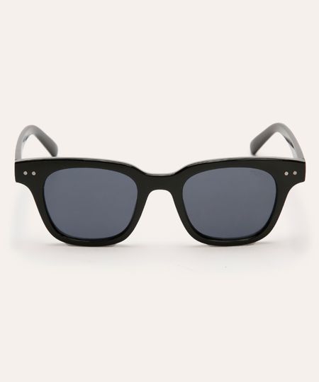 óculos de sol triton quadrado preto UNICO