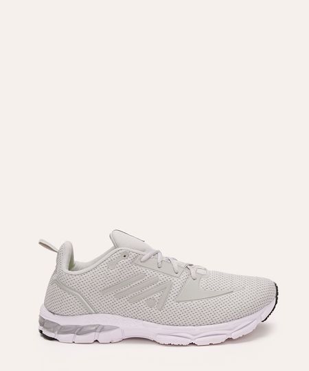 tênis com recortes esportivo ace cinza 38